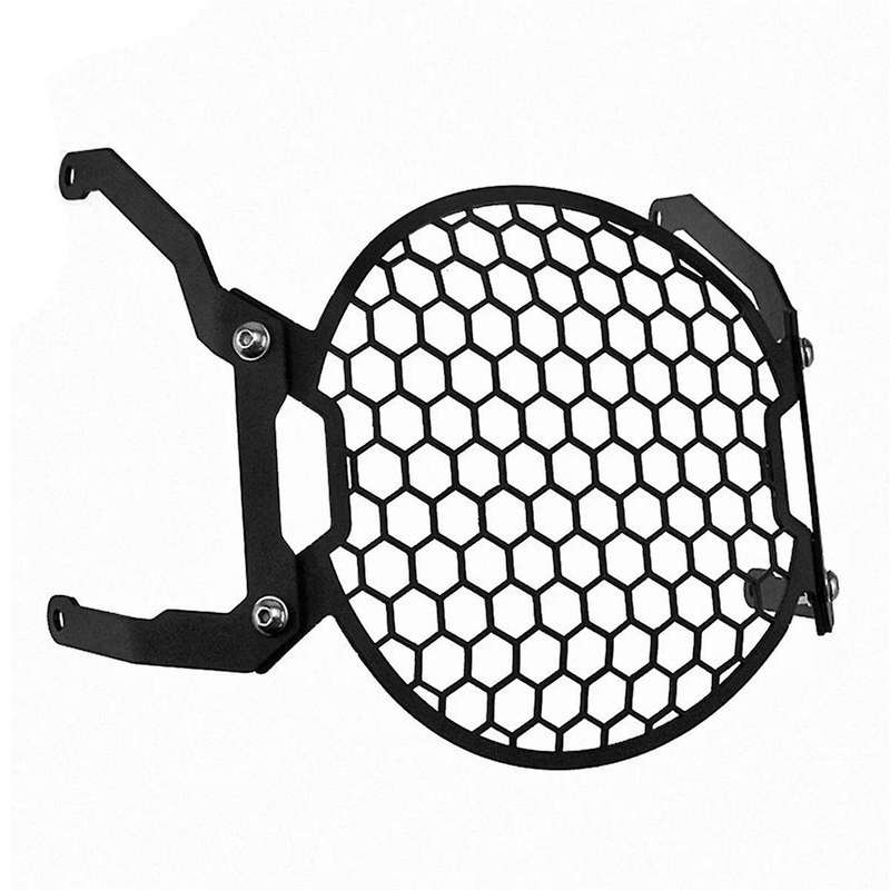 Motorcycle Headlight Shield Guard Protector Head Light Lamp Mesh Grille Cover for Cb125r Cb150r Cb25