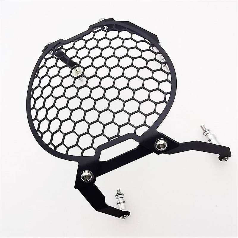 Motorcycle Headlight Shield Guard Protector Head Light Lamp Mesh Grille Cover for Cb125r Cb150r Cb25