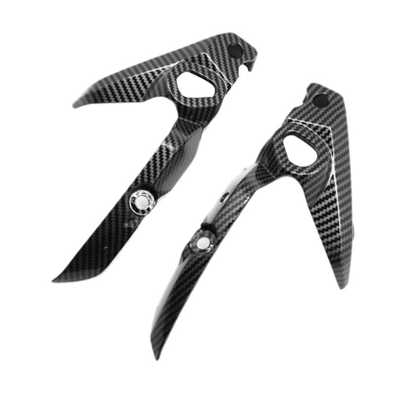 Motorcycle Headlight Side Turn Signal Cover Fairing for FZ07 MT07 FZ-07 (Carbon )