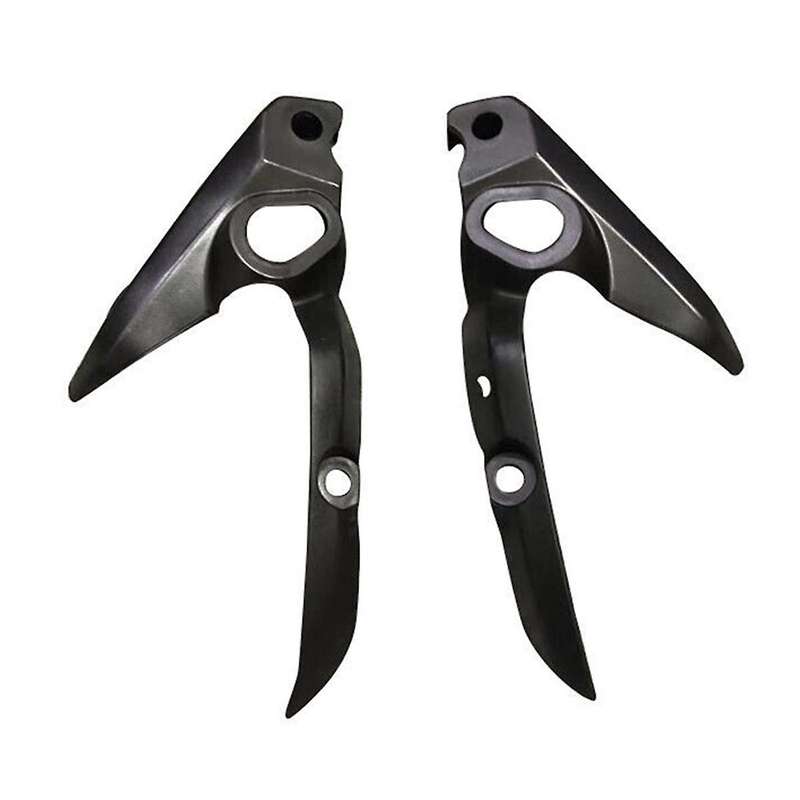 Motorcycle Headlight Side Turn Signal Cover Fairing for Fz07 Mt07 Fz-07 (black)