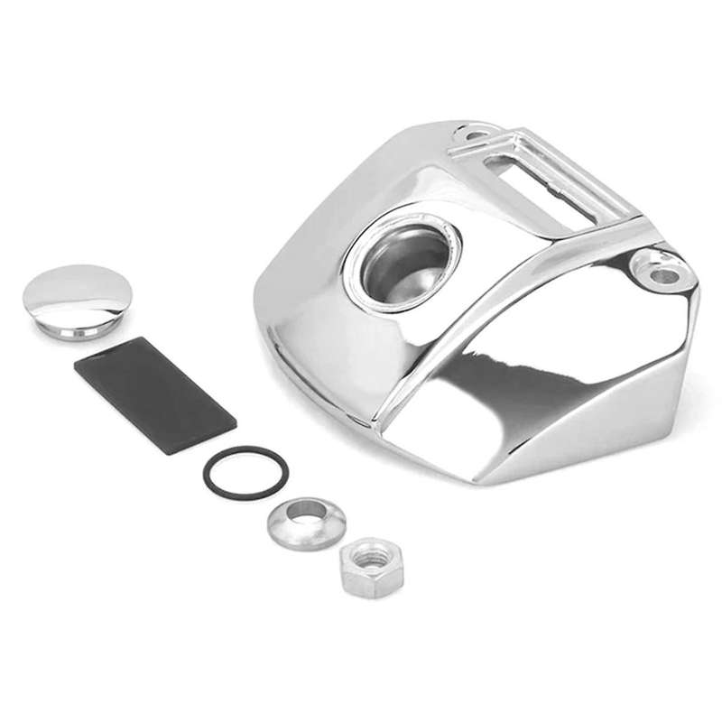 Motorcycle Headlight Silver Mount Bracket Cover Headlight Bracket for XL 883 1200 Models