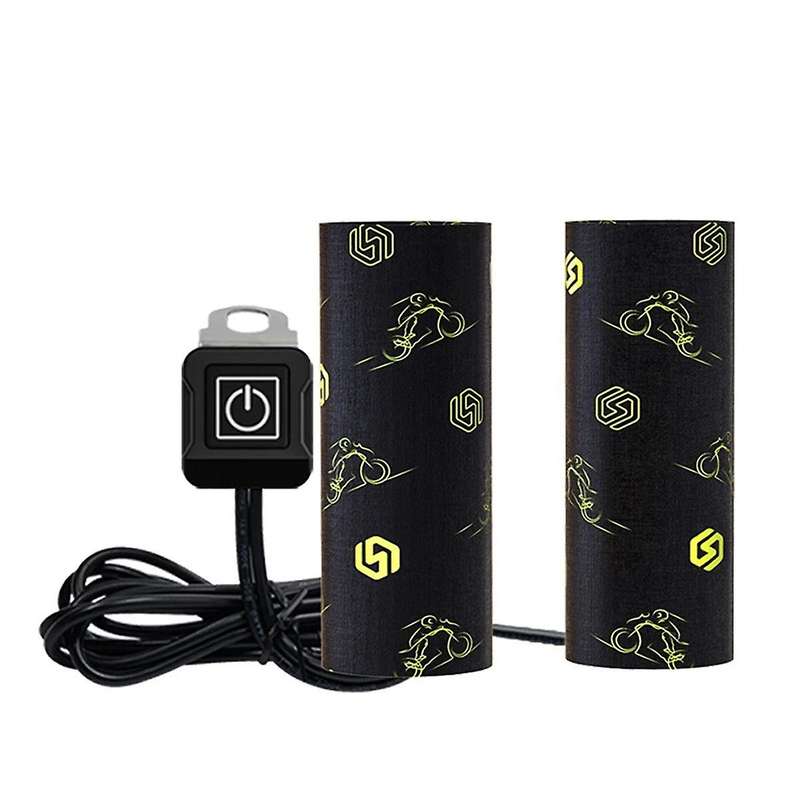 Motorcycle Heating Handle Grip 12v 3-gear Waterproof Thermal Handlebar Heater Warmer for Electric S