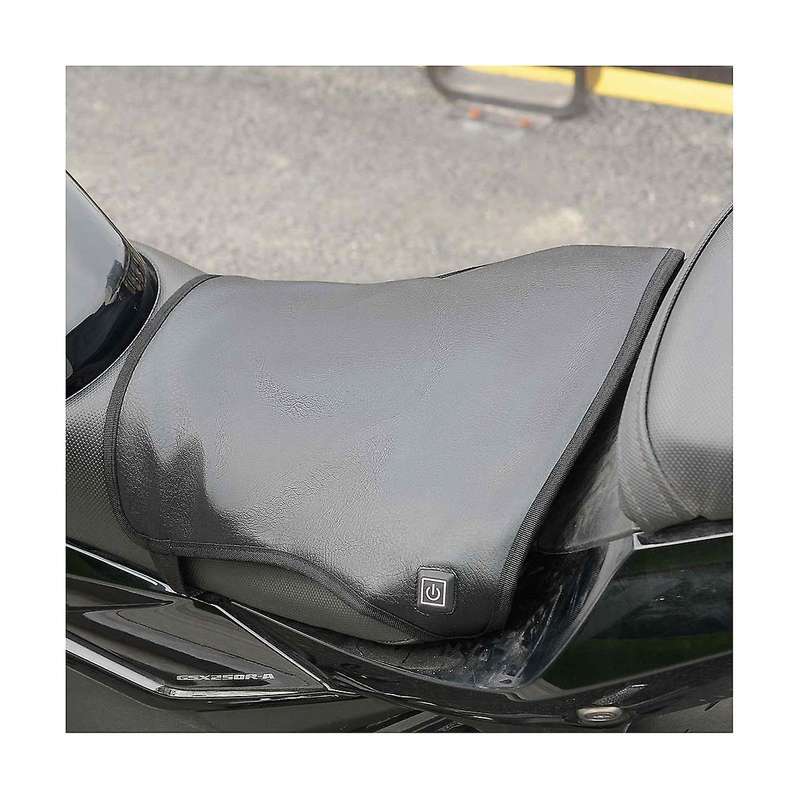 Motorcycle Heated Seat Cushion Electric Heated Seat Pad for Motorcycle, Snowmobile, and Atv with Uni