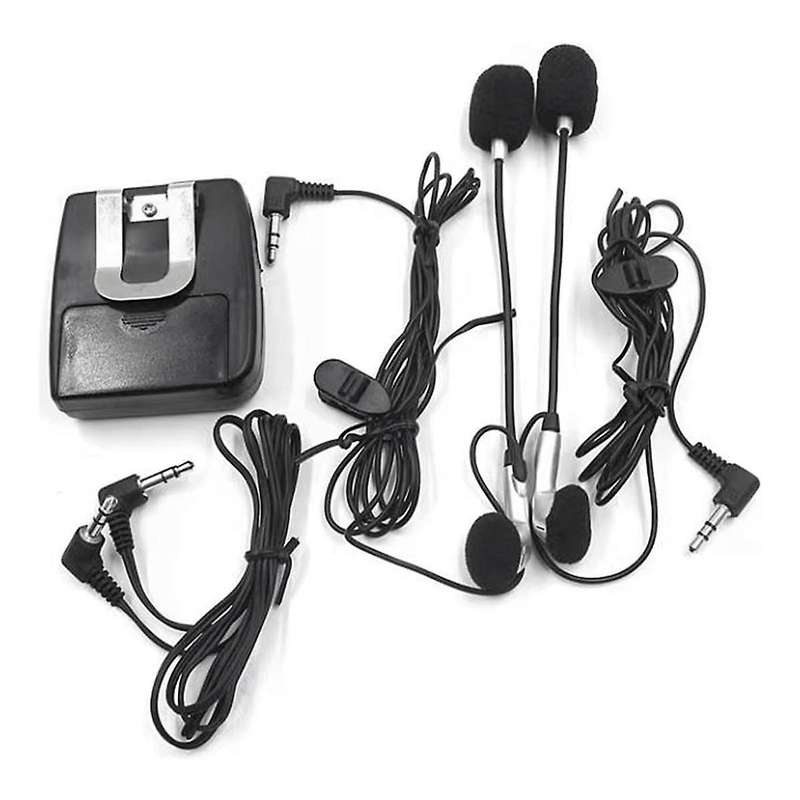 Motorcycle Helmet Front-To-Back Intercom Headset Modified Motorcycle Helmet Intercom Headphones Acce