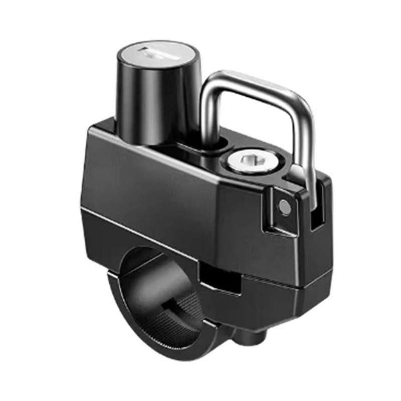 Motorcycle Helmet Lock Anti-Theft Bicycle Helmet Security Locks with Battery Car Helmet Lock