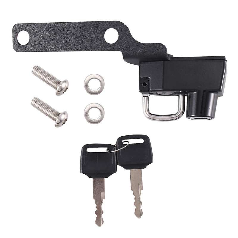 Motorcycle Helmet Lock Anti-theft with 2 Keys for Cb125r Cb150r Cb250r Cb300r Cb500r Cb650r Cbr650r