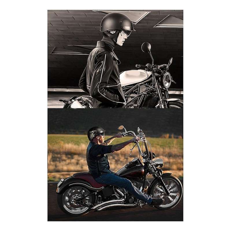 Motorcycle Helmet Retro Summer Men Helmet Open Face Motorcycle Accessories for Cruiser Chopper Wom