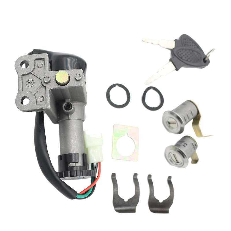 Motorcycle Ignition Switch Key Lock Set for 50Cc 150Cc GY6 Scooter Moped Jonway Roketa