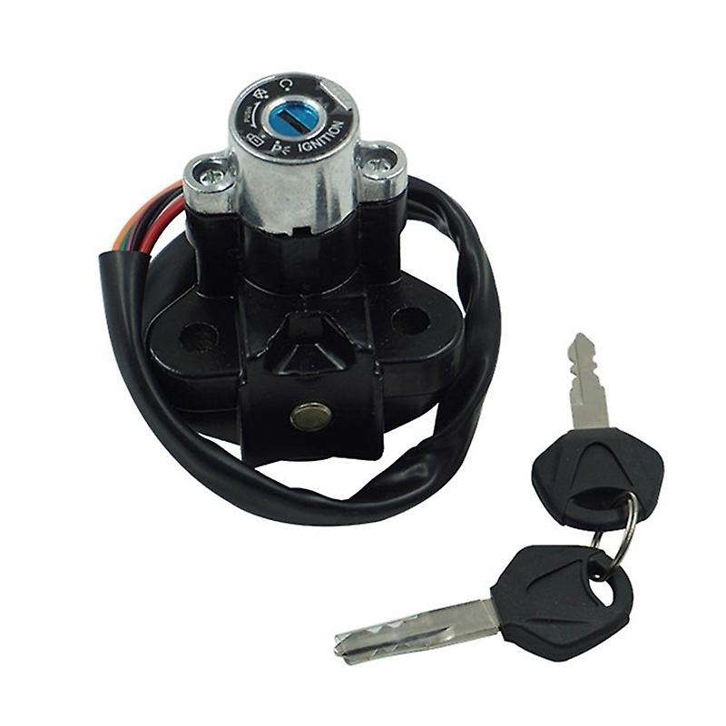 Motorcycle Ignition Switch Seat Fuel Gas Tank Cap Lock Key Set for GSXR 600 750 1000 GSX1250 2004 20