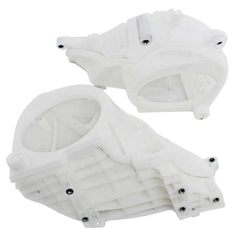 Motorcycle Inner Fairing Speakers Cover White L&R Fits for Touring Street Glide FLHT FLHX FLHR 2014-