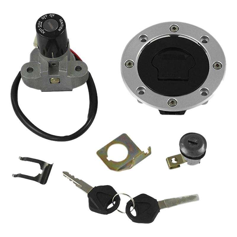 Motorcycle Ignition Switch Set Lock Fuel Tank Cap Lock Suitable for GSXR1000 SV650 TL1000R GSF1200 G