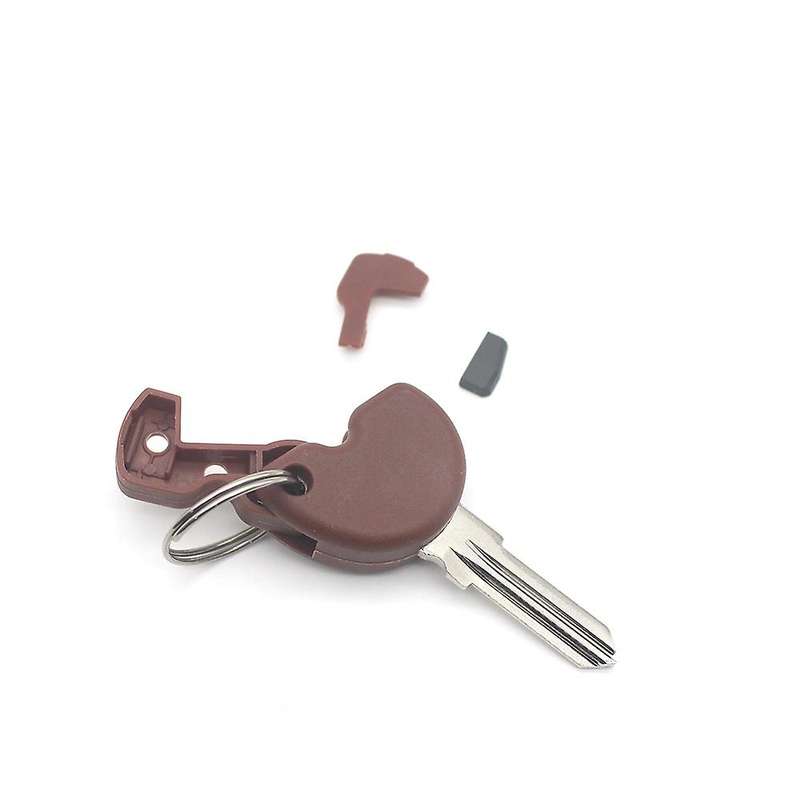 Motorcycle Key Case Cover Uncut Blank Key for GT S 125 200 250 300 Transponder Chip