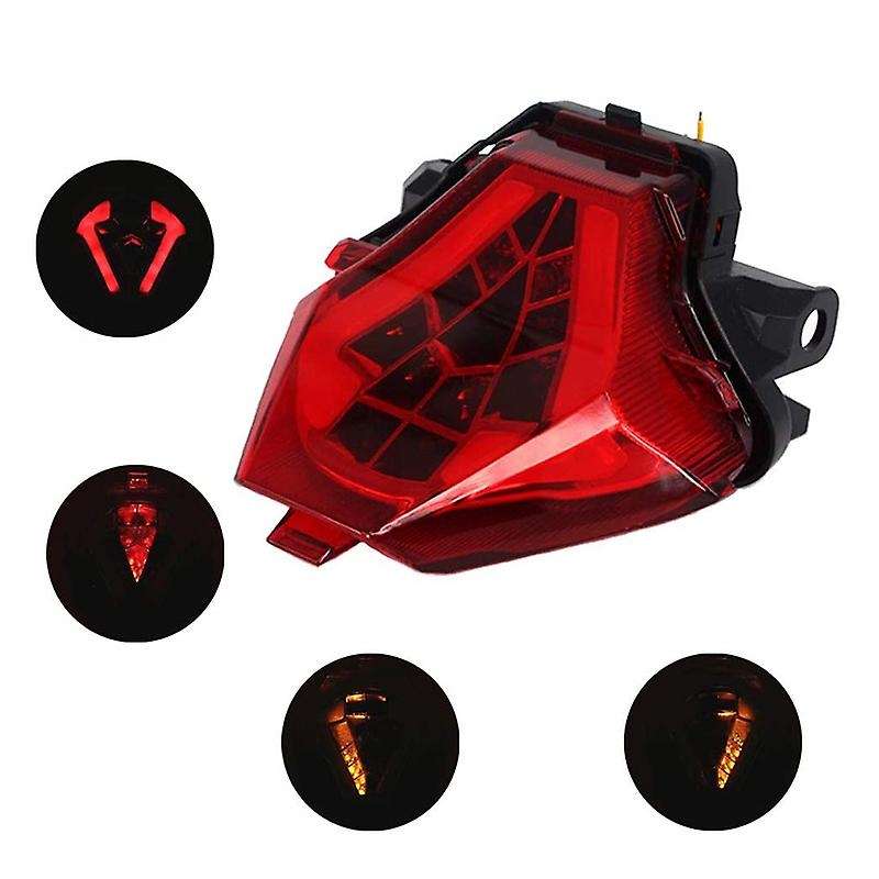Motorcycle Integrated LED Turn Signal Assembly Tail Light for MT 07 MT07 FZ 07 MT 25 MT 03 YZF R3 Re