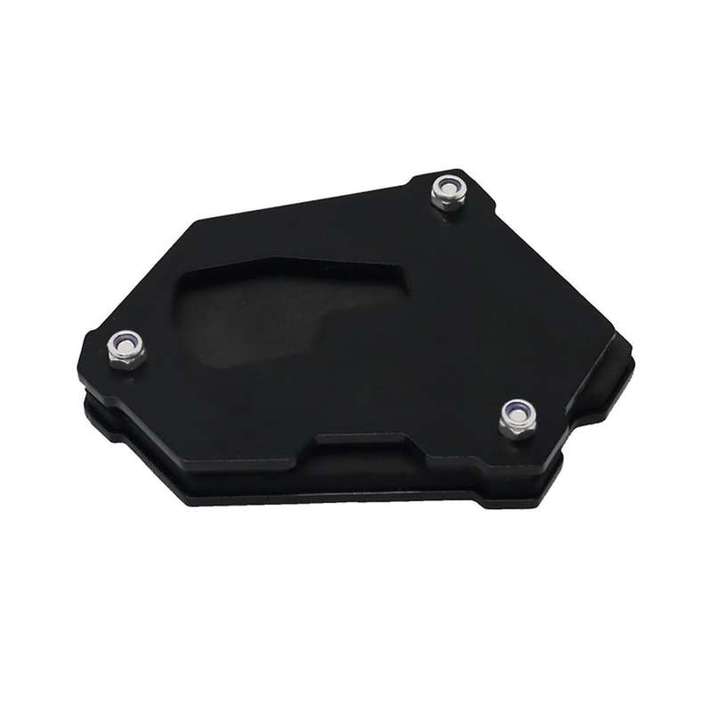 Motorcycle Kickstand Foot Side Stand Extension Pad Support Plate for Klr 650 Klr650 2021 2022(black