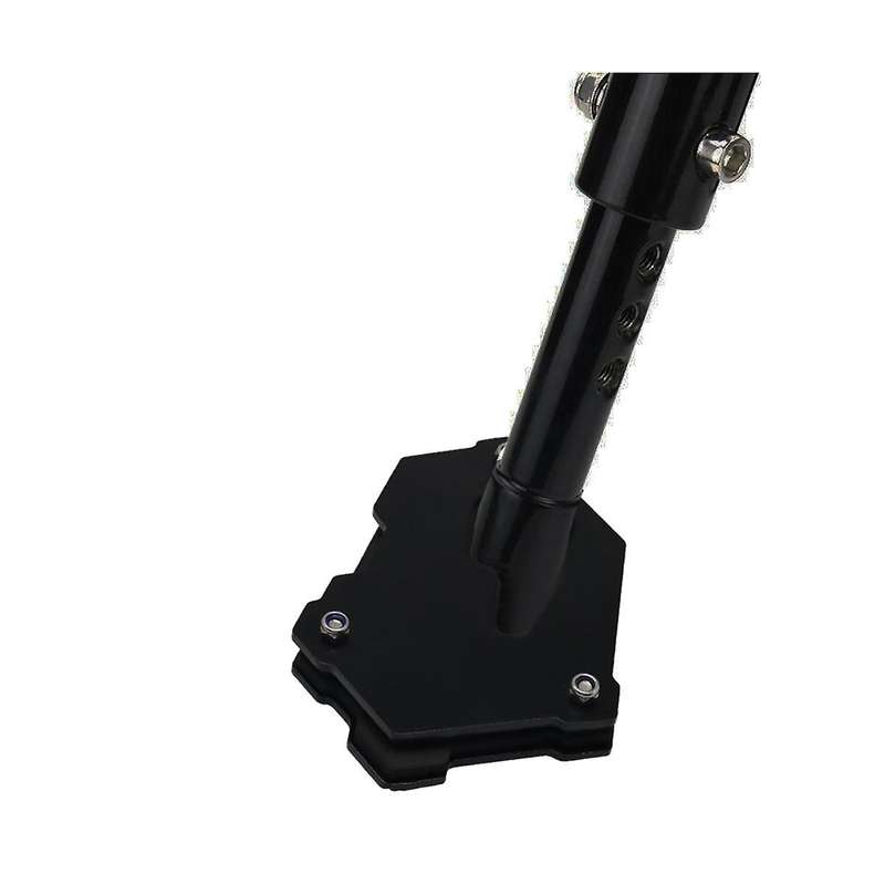Motorcycle Kickstand Foot Side Stand Extension Pad Support Plate for Klr 650 Klr650 2021 2022(black