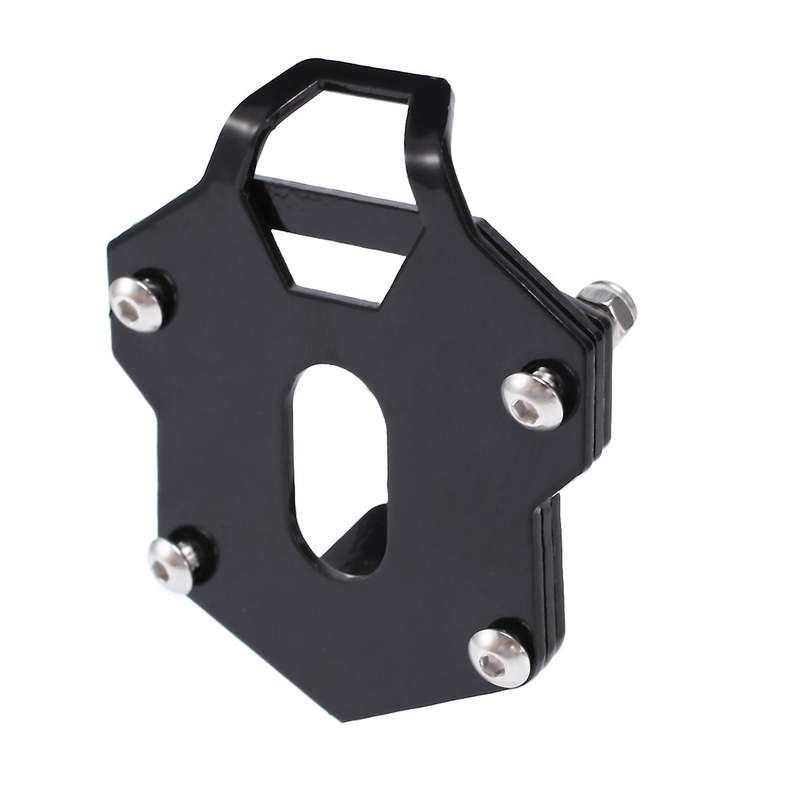 Motorcycle Kickstand Sidestand Stand Extension Enlarger Pad for 2020 2021 2022(black)