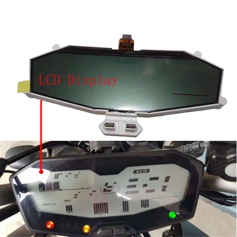 Motorcycle LCD Display for MT07 / FZ-07 / Tracer 700 2014-2020 Speedometer Lcdscreen Instrument LCD