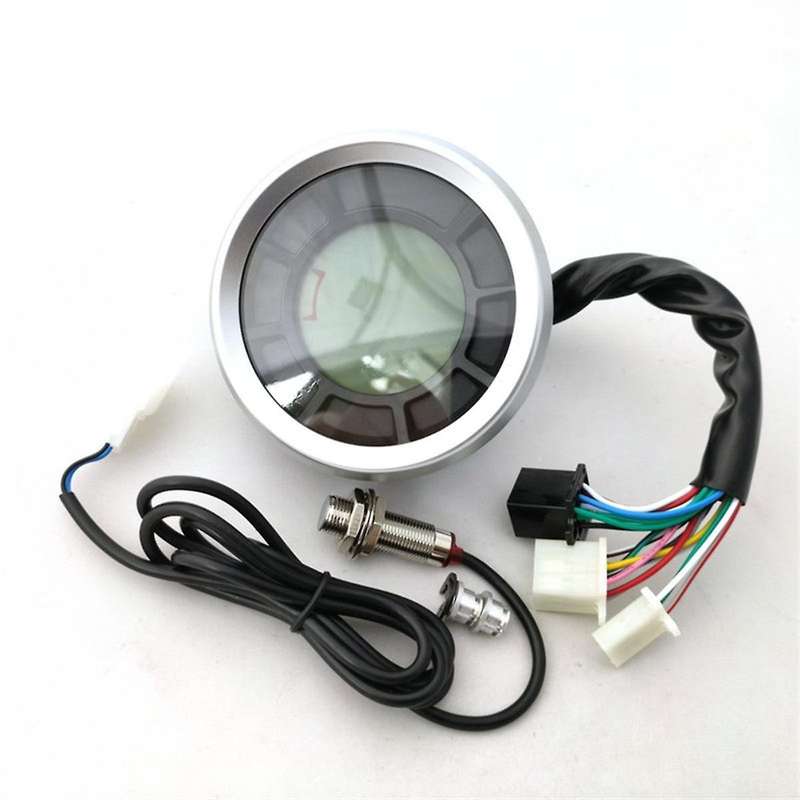 Motorcycle LCD Instrument Universal LCD Digital Speedometer Odometer Cylinder Gear Odometer Tachomet