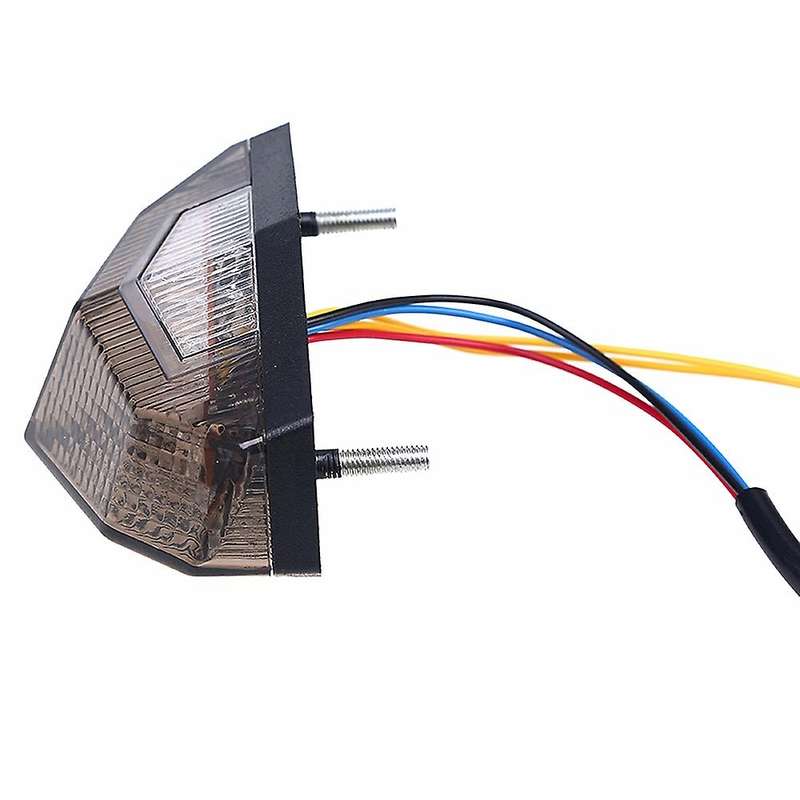 Motorcycle LED Brake Lights Modified Driving Lights Electric Vehicle Scooter Rear Lights Off-Road Wa