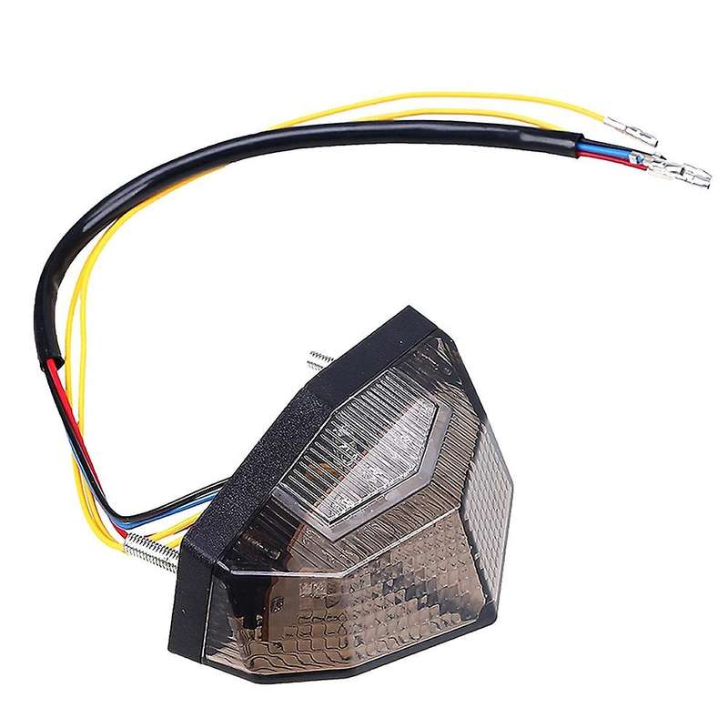 Motorcycle LED Brake Lights Modified Driving Lights Electric Vehicle Scooter Rear Lights Off-Road Wa