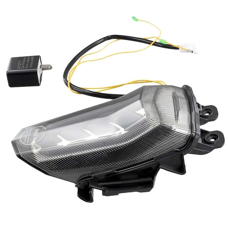 Motorcycle LED Colorful Light Rear Brake Light Taillight for R15 V3 2017-2021 V4 R15M 2022+ Turn Si