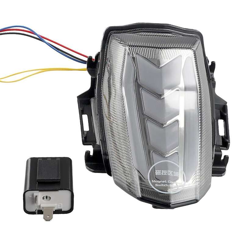 Motorcycle LED Colorful Light Rear Brake Light Taillight for R15 V3 2017-2021 V4 R15M 2022+ Turn Si