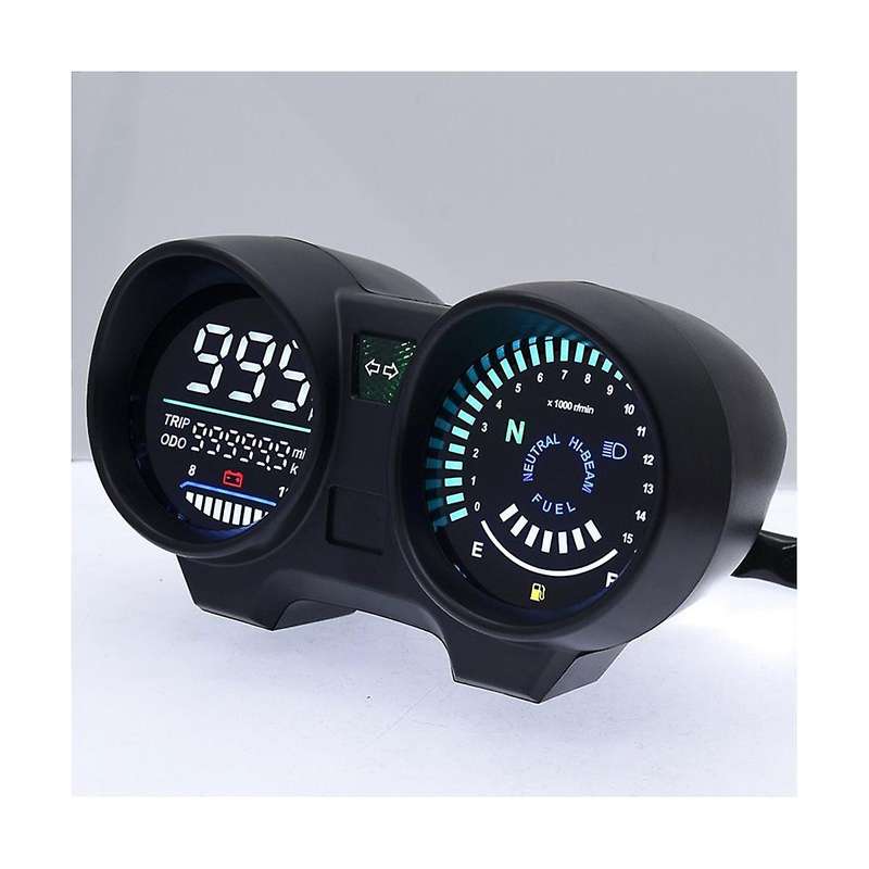 Motorcycle Led Digital Dashboard Motorcycle Rpm Meter Electronics Speedometer for Brazil 150 Cg150