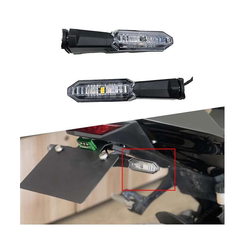 Motorcycle LED Front and Rear Turn Signal Light for Z650 Z900 Z1000Sx Ninja400 650 Indicator Light T