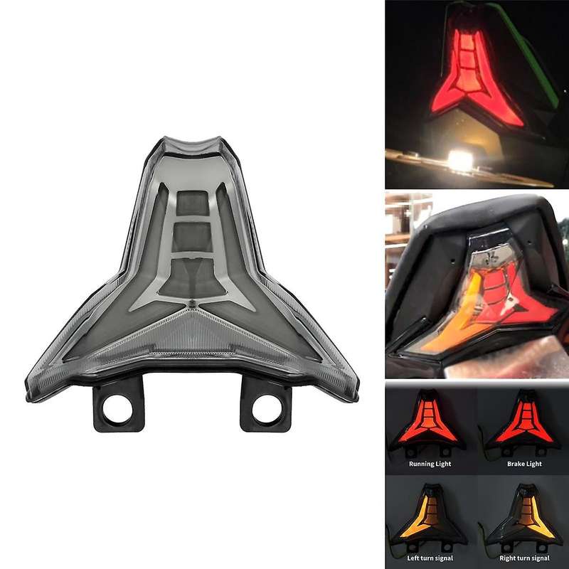 Motorcycle Led Rear Lights Rear Brake Light Turn Signals Assembly for Zx10r Ninja 2016-2018 Z1000 2