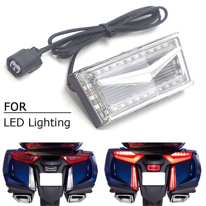 Motorcycle LED Reflector Lamp Brake Taillight Brake Light for Gold Wing GL1800 Tour 2018-2021