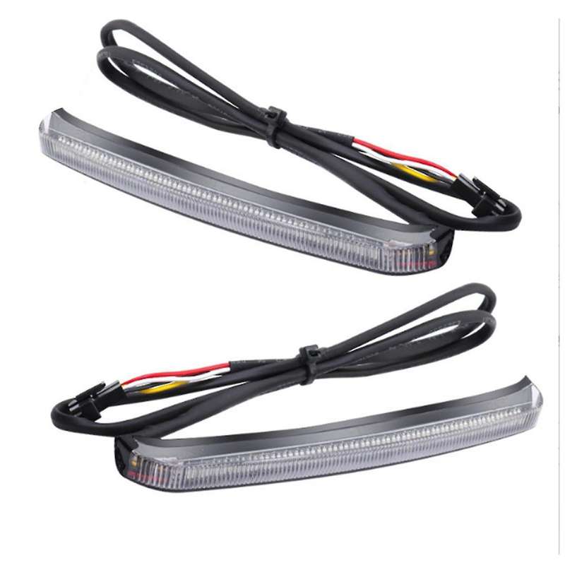 Motorcycle LED Saddlebag Brake Light Dynamic Turn Signal Light for Touring Road Glide CVO 2014-2022