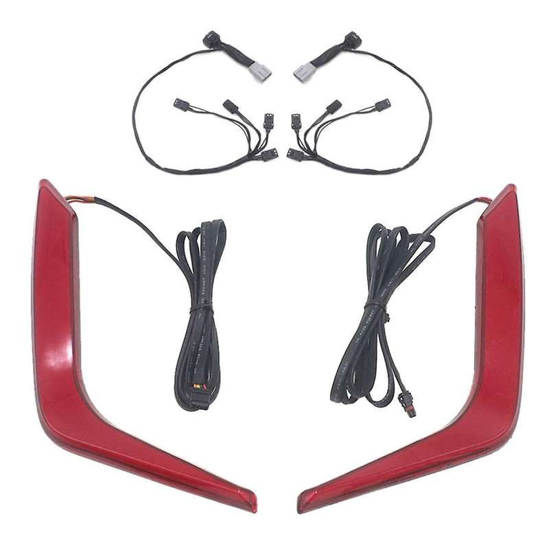 Motorcycle Led Rear Saddlebag Accents Lights Decorative Turn Signal for Goldwing 1800 F6b 2018-up
