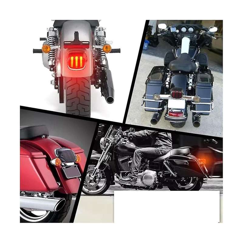 Motorcycle Led Tail Light Red Light Signal Light Tail Light for 1999-later