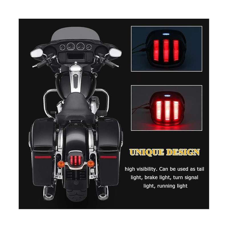 Motorcycle Led Tail Light Red Light Signal Light Tail Light for 1999-later