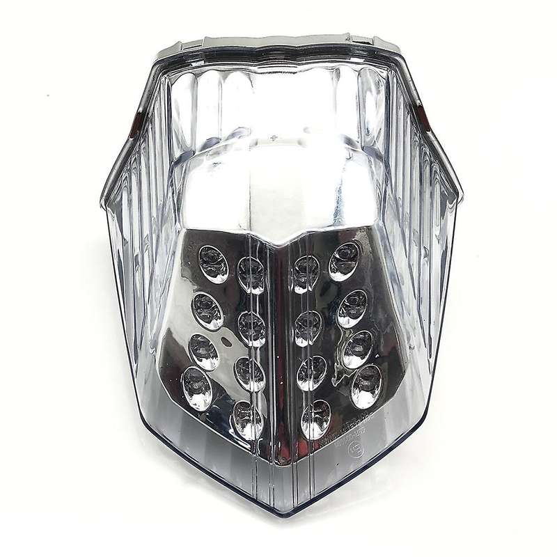Motorcycle LED Tail Lights Brake Rear Turn Signals Integrated Light for XJ6 FZ6 Diversion 600 2009 -