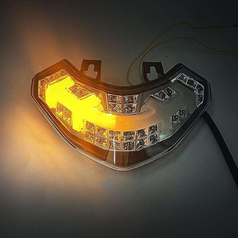Motorcycle LED Tail Lights Brake Rear Turn Signals Integrated Light for 1200 2010-2014 Smoke