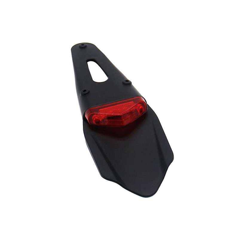 Motorcycle LED Tail Light&Rear Stop Enduro Taillight Rear Stop for CR EXC WRF 250 400 426 450 Black