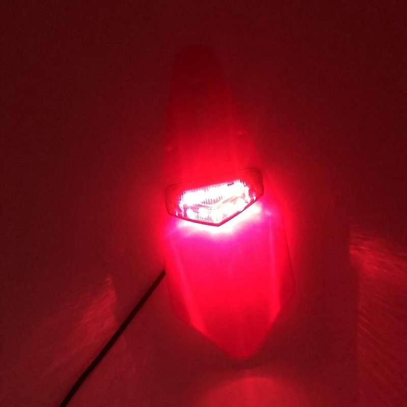 Motorcycle LED Tail Light&Rear Stop Taillight Rear Stop for EXC WRF 250 400 426 450 Red