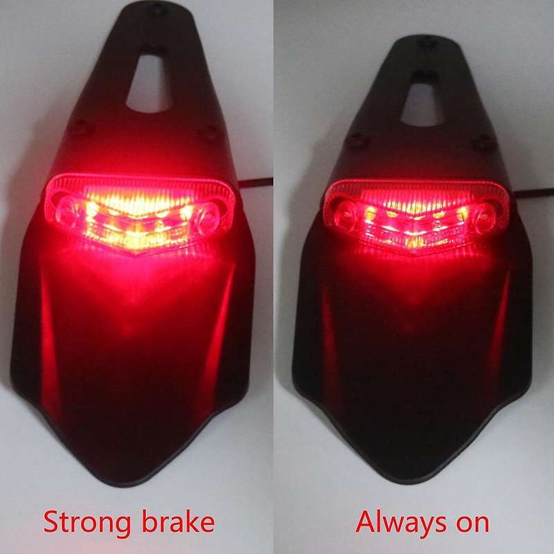 Motorcycle LED Tail Light&Rear Stop Taillight Rear Stop for EXC WRF 250 400 426 450 Red