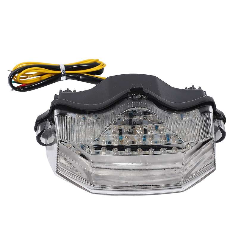 Motorcycle LED Taillights with Steering Rear Tail Light for FZ600 FZ6 2004 2005 2006 2007 2008 2009