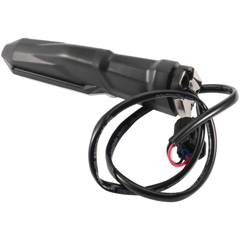 Motorcycle LED Turn Signal Indicator Lights Blinkers for Ninja Z H2 SE Z900 Z400(Transparent shell)