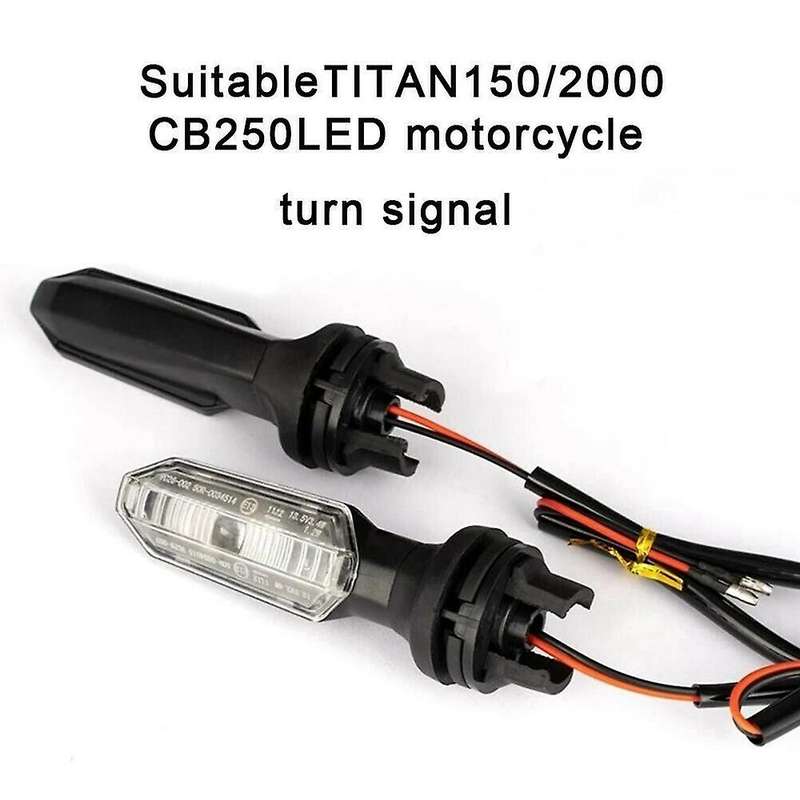 Motorcycle LED Turn Signal Dynamic Indicator Signal Light Motorcycle Accessories for CB250 TWISTER T
