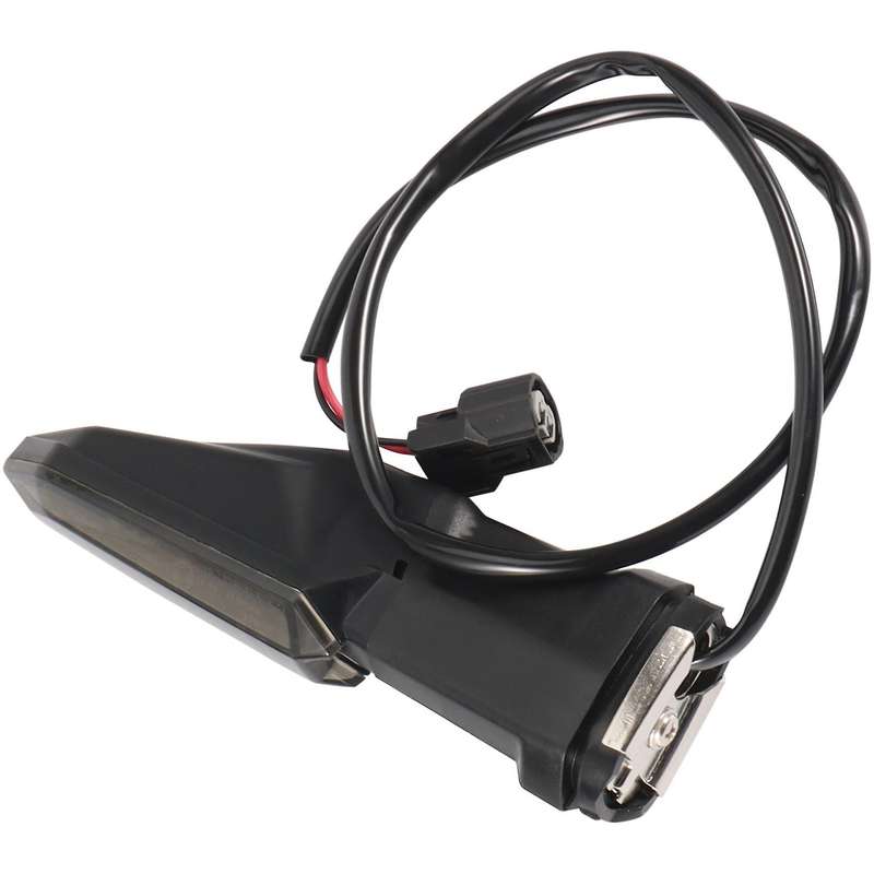 Motorcycle LED Turn Signal Indicator Lights Blinkers for Ninja Z H2 SE Z900 Z400(Black shell)