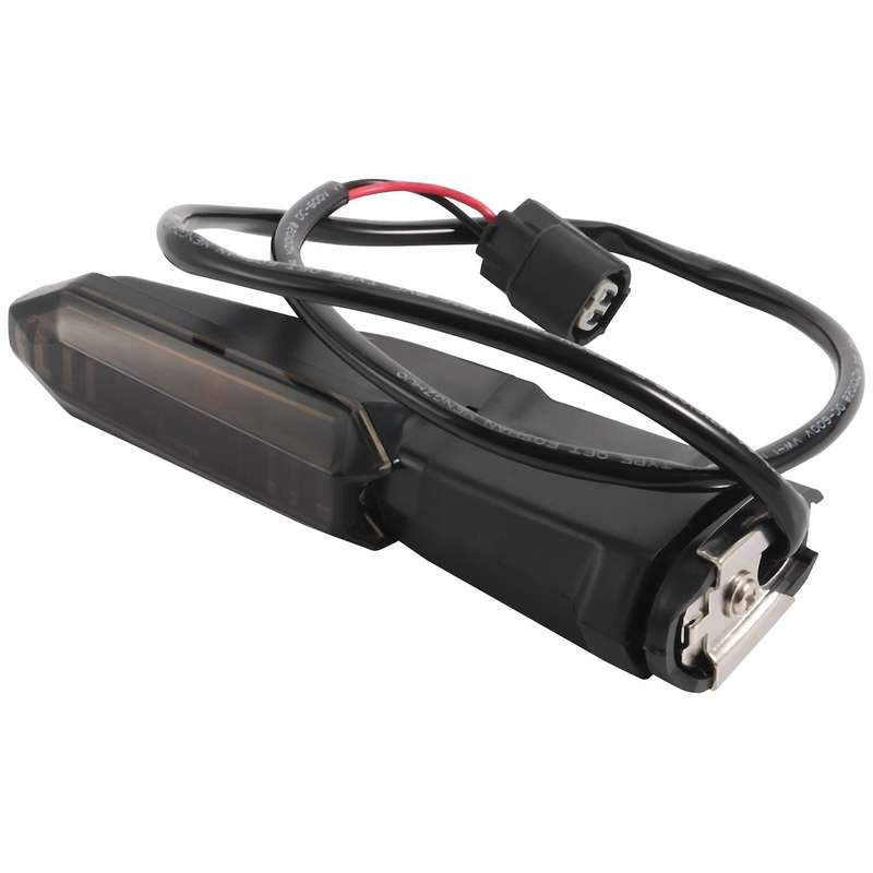 Motorcycle LED Turn Signal Indicator Lights Blinkers for Ninja Z H2 SE Z900 Z400(Black shell)