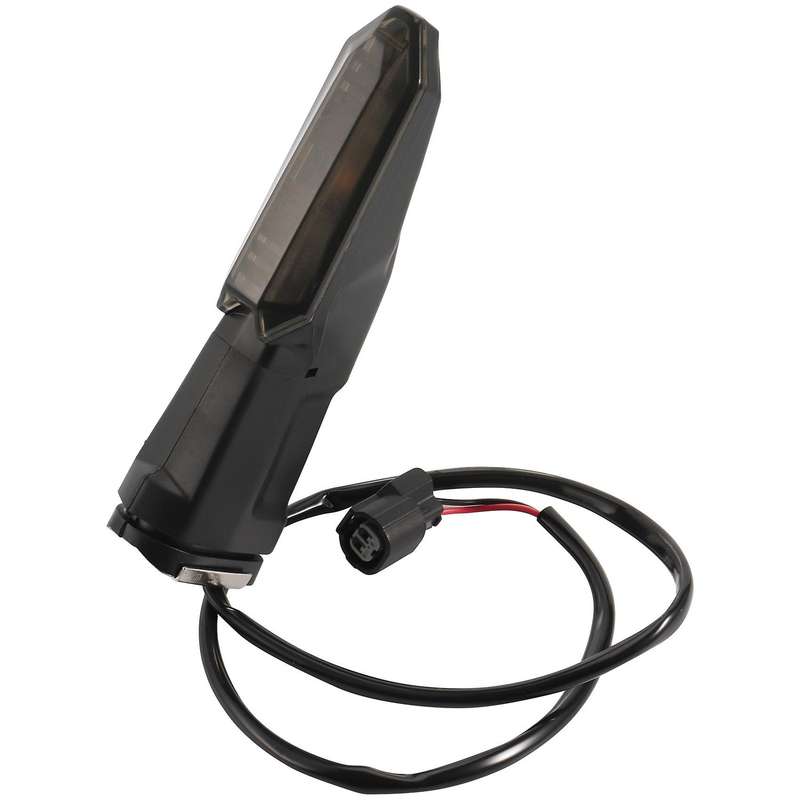 Motorcycle LED Turn Signal Indicator Lights Blinkers for Ninja Z H2 SE Z900 Z400(Black shell)