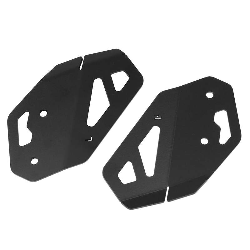 Motorcycle Left and Right Foot Peg Heel Cover Brake Cylinder Guard for 900 GT PRO (Black)