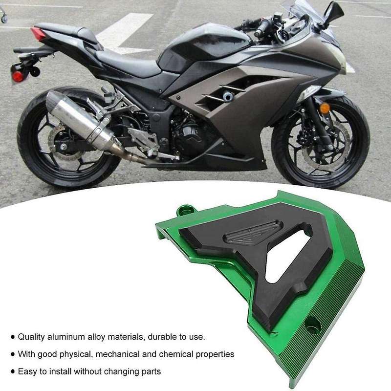 Motorcycle Left Engine Front Sprocket Chain Guard Protection Cover for Z300 250 Z250 Ninja 300 2013-