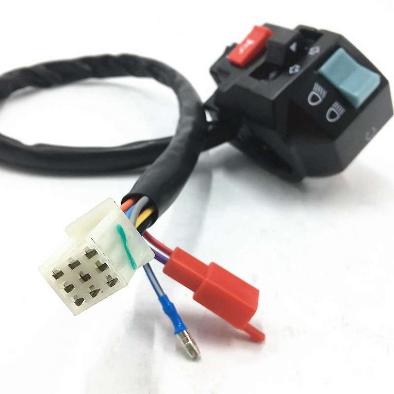 Motorcycle Left Handlebar Function Switch Handlebar Switch Assembly for Linhai 260 300 LH260ATV LH30