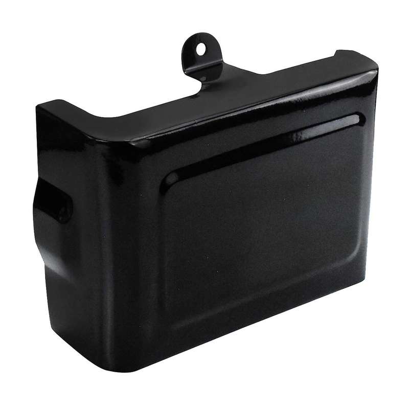 Motorcycle LEFT Side Battery Cover Guard Frame Fits for Fat Super Glide Wide Glide Switchback 06-17