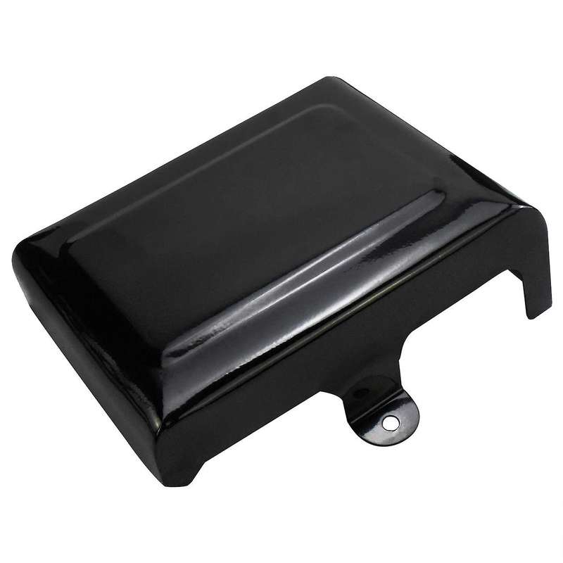 Motorcycle LEFT Side Battery Cover Guard Frame Fits for Fat Super Glide Wide Glide Switchback 06-17